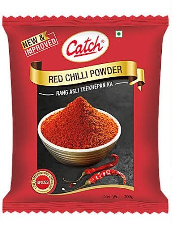 CATCH-RED CHILLI POWDER, RS. 10