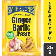 SMITH & JONES- GINGER GARLIC PASTE, Rs.5