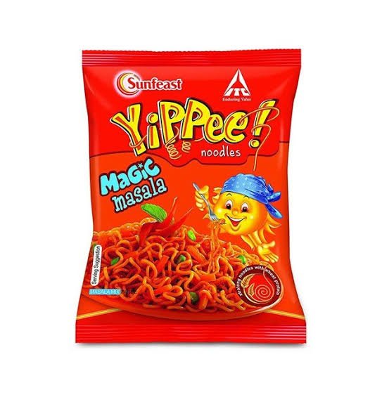 Yippe Noodles Magic Masala, Rs. 10